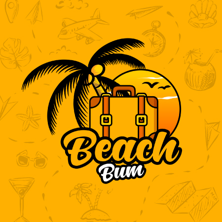 Beach Bum brand identity