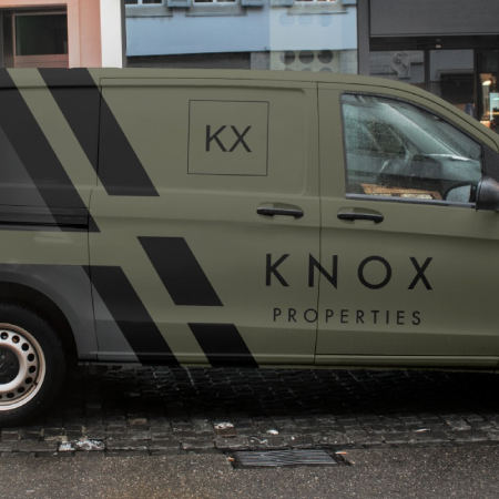 Knox Van Mockup Design